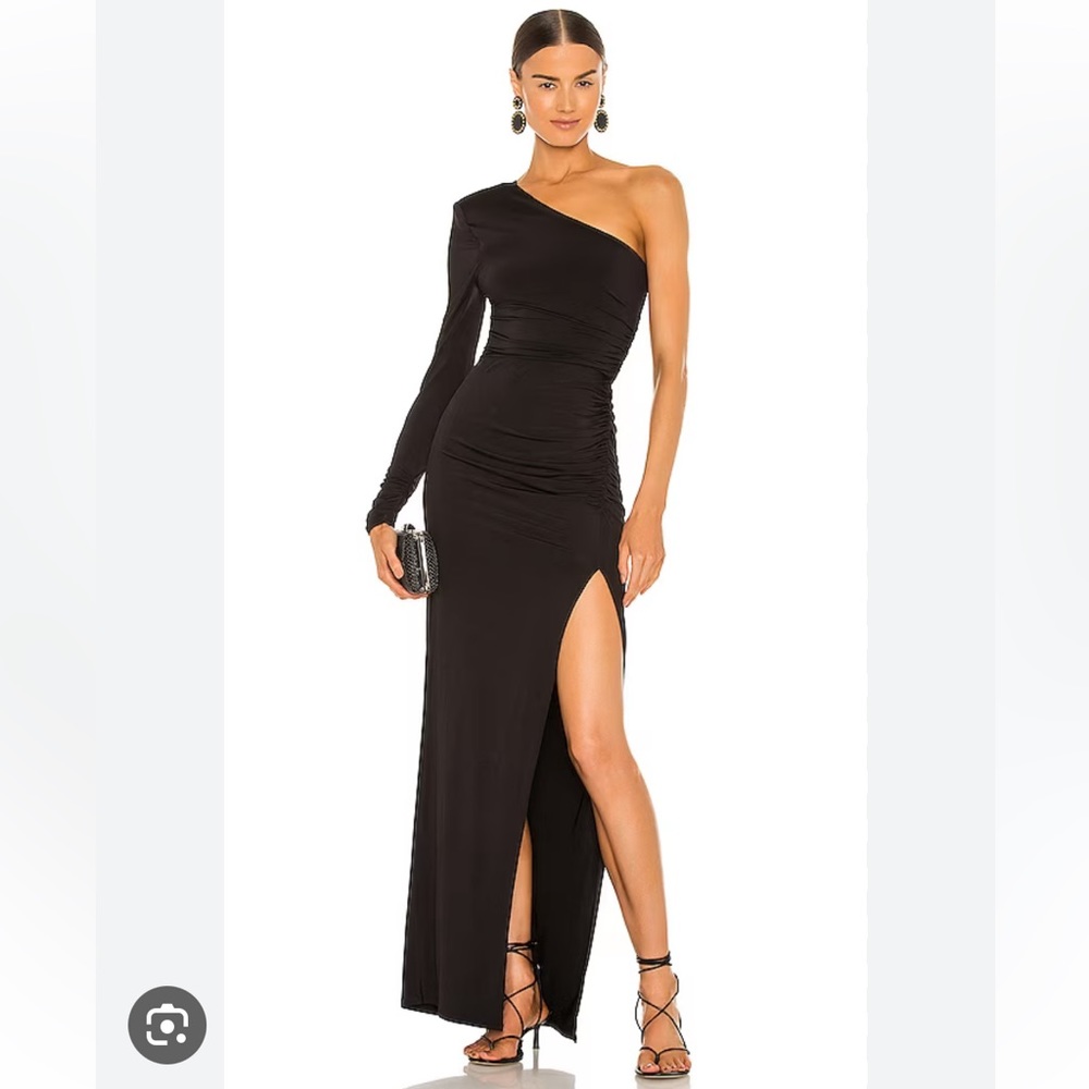 Michael Costello one shoulder dress
